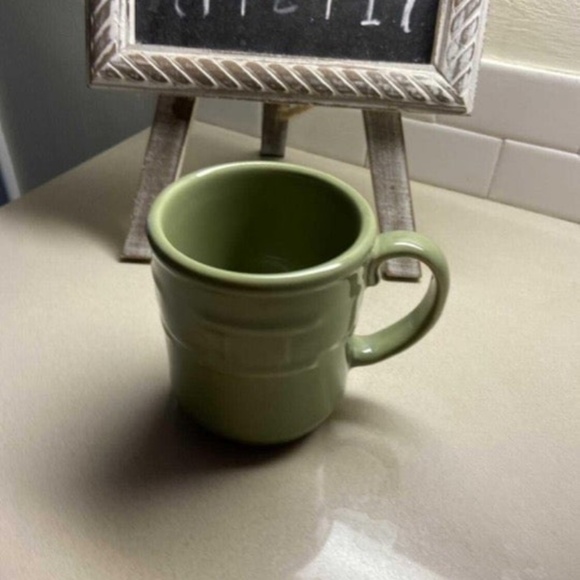 Longaberger Woven Pottery Coffee Tea Mug Exc - Picture 1 of 2